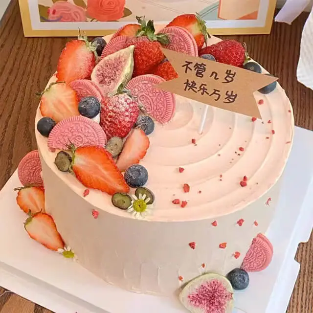 Berry-Oreo Birthday Cake - Birthday