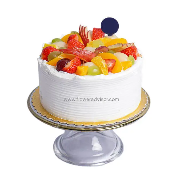 Fruity Whipping Sponge Cake - Birthday