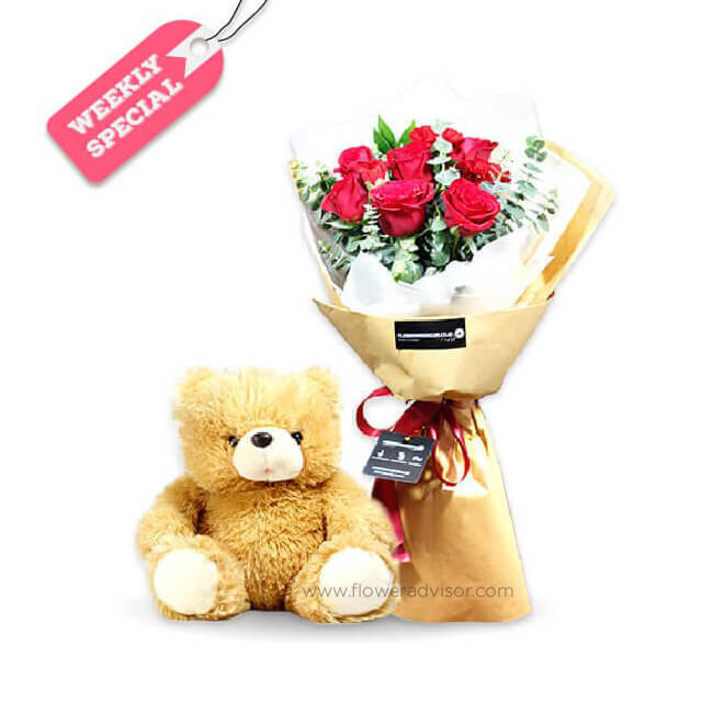 Teddy Day - Hand Bouquets