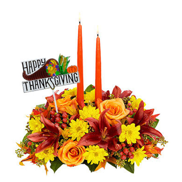 Wishes Centerpiece - Thanksgiving