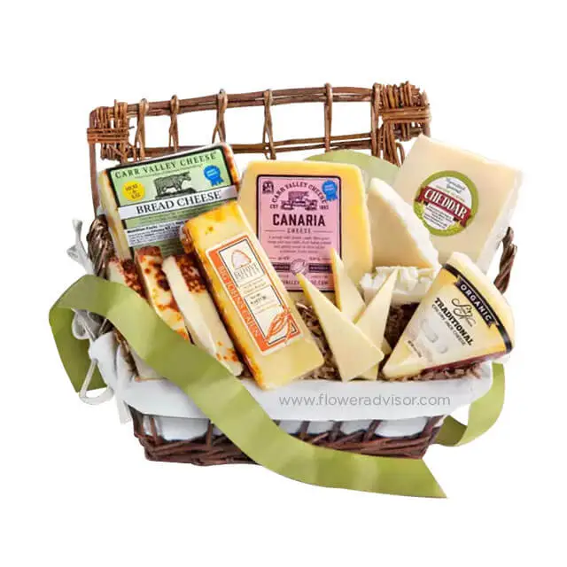 Artisan Cheese Collection Gift Crate - Birthday