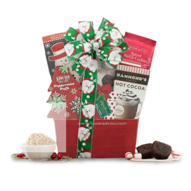 Christmas 2020 - Sweet Christmas Assortment Gift Basket - Christmas