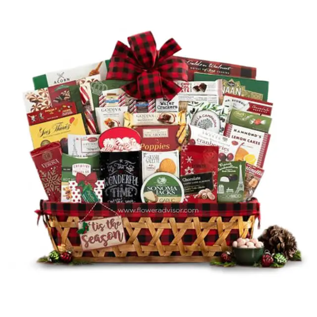 Christmas 2020 - Holiday Delight Gift Basket - Christmas