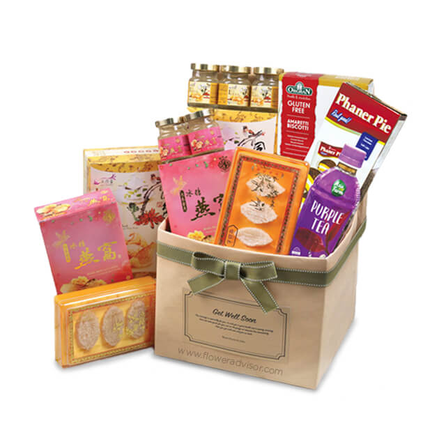 Traditional Get Well Soon Gift Box - Get Well Soon