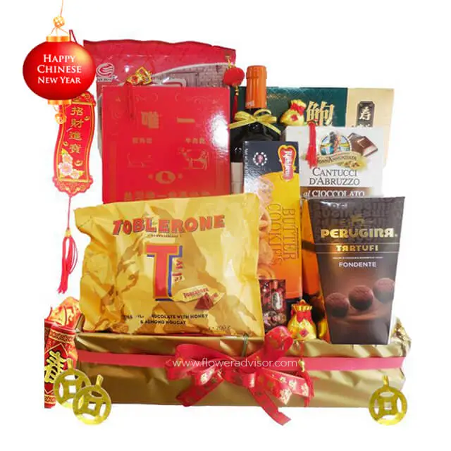 CNY 2021 - CNY Hard Cover Gourmet Gift Box - Chinese New Year
