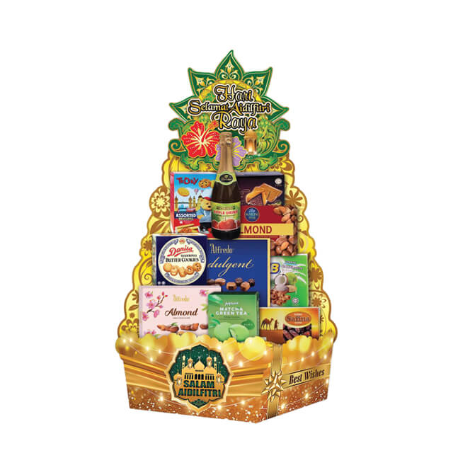 Deluxe Gourmet Treats and Tea Gift Basket - Ramadhan 2024 - Eid Ul Fitr