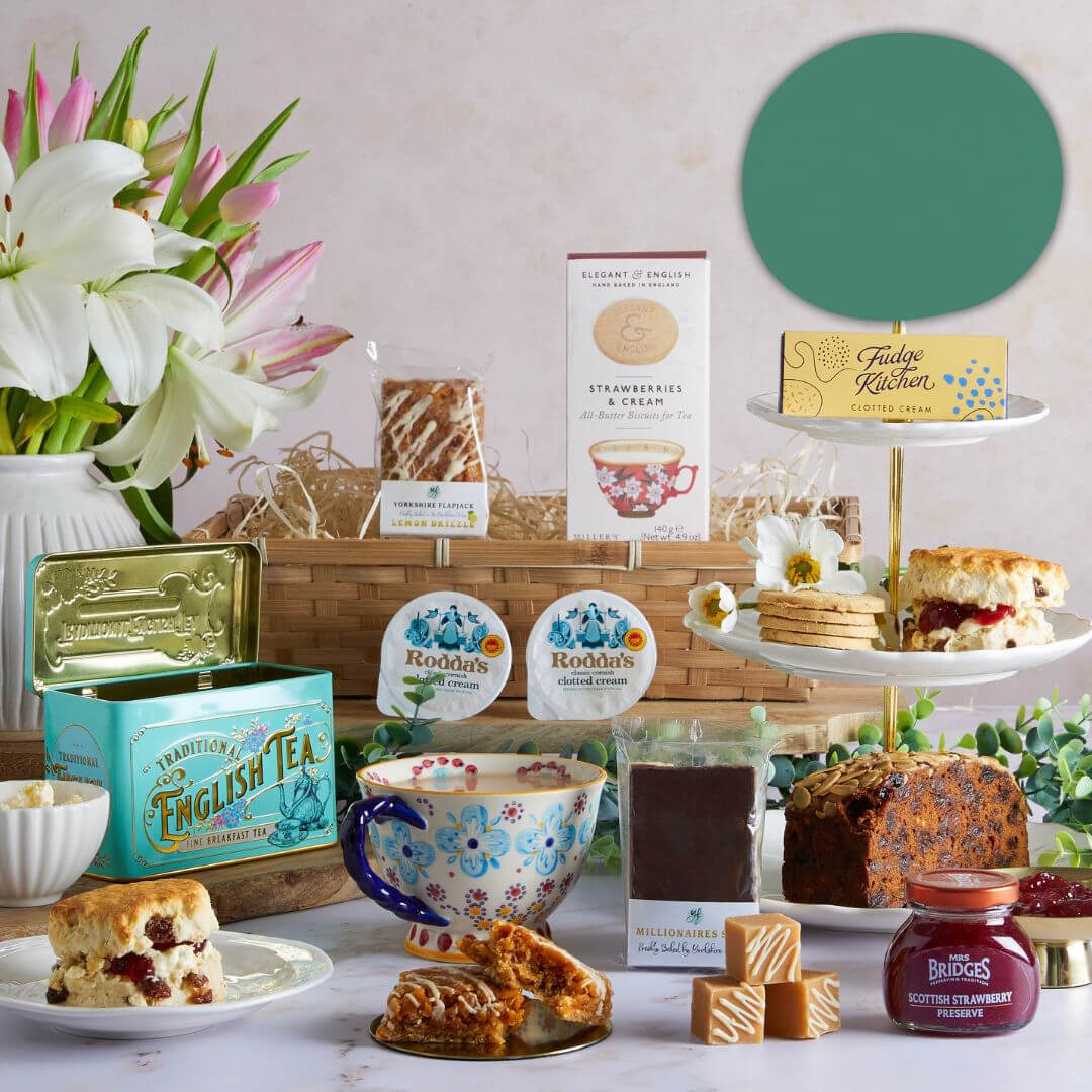Luxury Cream Tea Gift Hamper - Anniversary