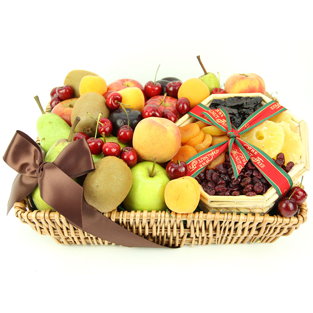 Tropical Mix Fruit Basket - Get Well Soon