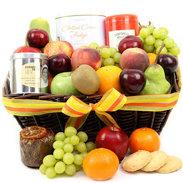 Highlands Fruit Basket - Get Well Soon