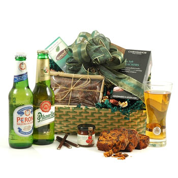 Continental Beer Basket - Gifts for Men