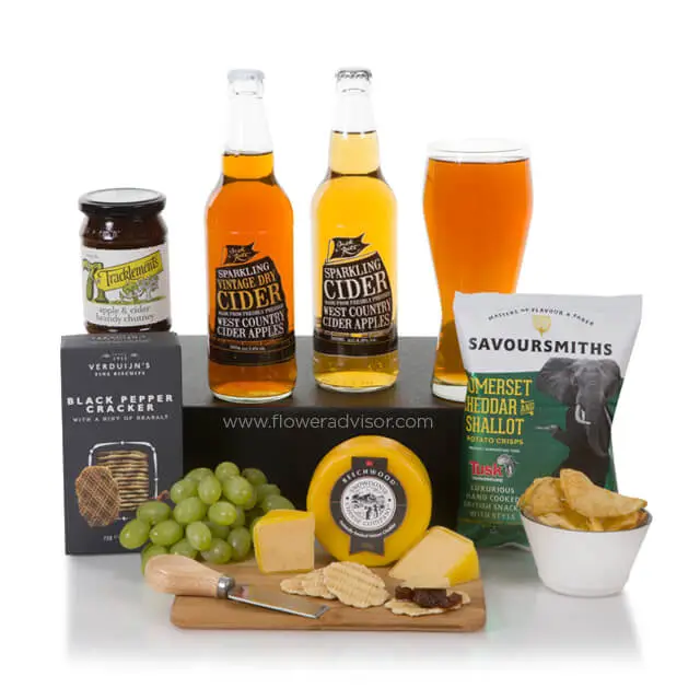 Cider & Cheese Hamper (disabled) - Christmas