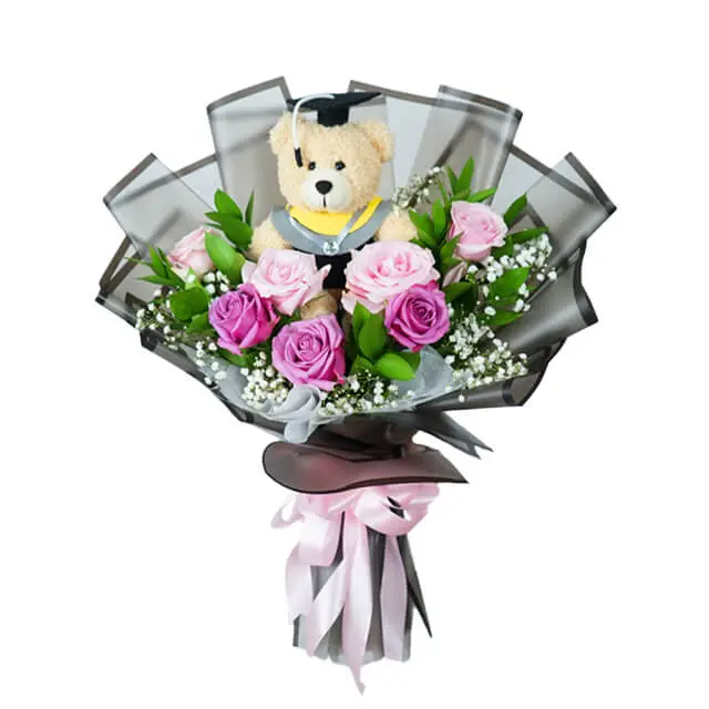 Teddys Floral Love - Graduation