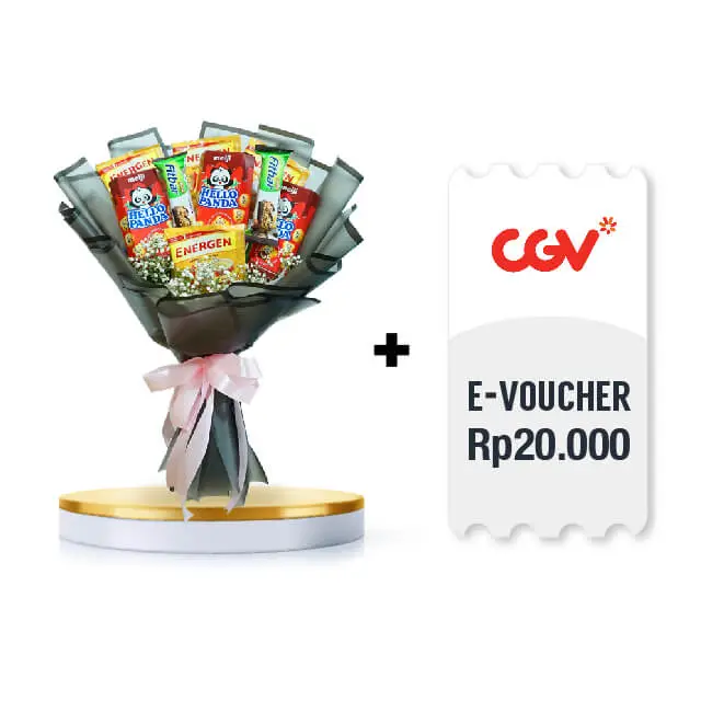 Flavors in Bloom with E-voucher CGV Rp 20.000 - FA x Brand Voucher
