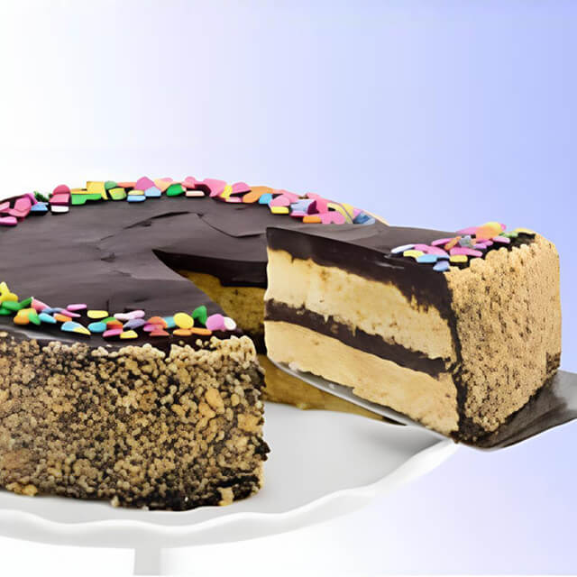 Marble Brownie Cake - Birthday