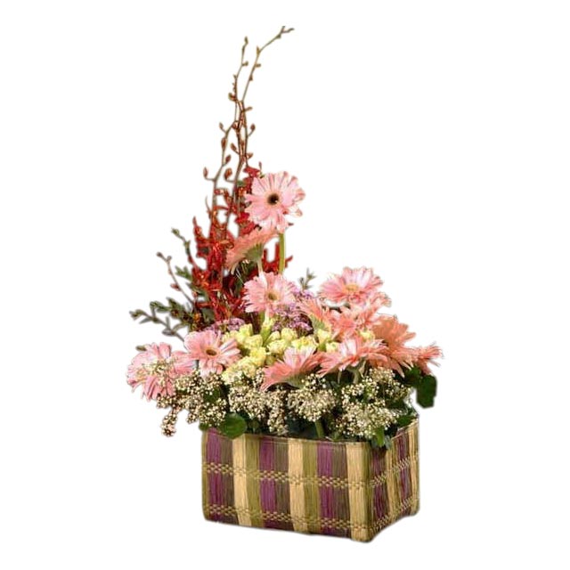 Bashful Basket - Table Flowers