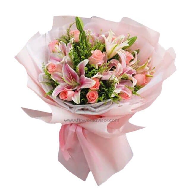 Romance Under Twinkling Stars - 520 Day Flowers and Gifts