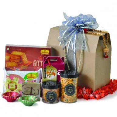 Diwali 2023 - Babool Vegan Hamper - Haldiram Diwali Gift - Deepavali