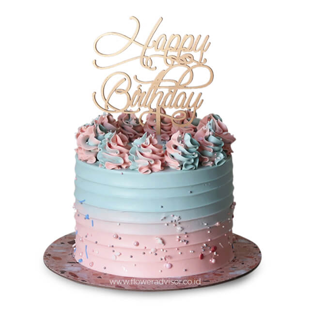 Blink Cake - Birthday