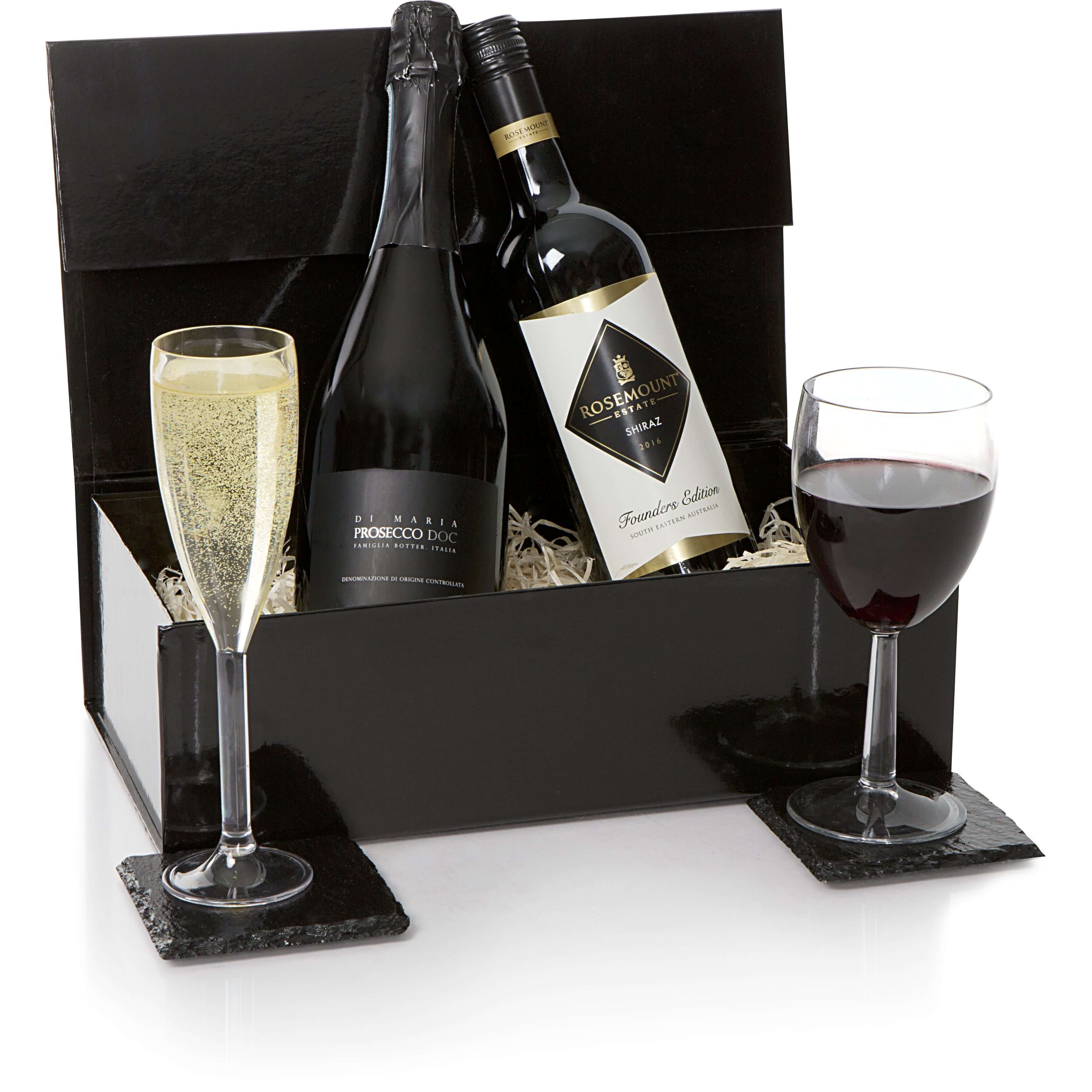 Wine Duo Red And White - Gourmet Hampers