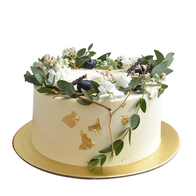 Rustic Wreath Cake (0.5kg) - Birthday