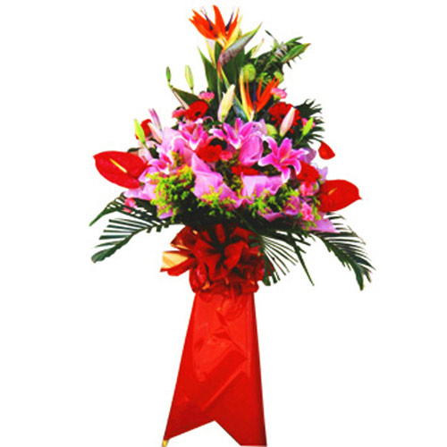 Wishing You Success - Standing Flowers