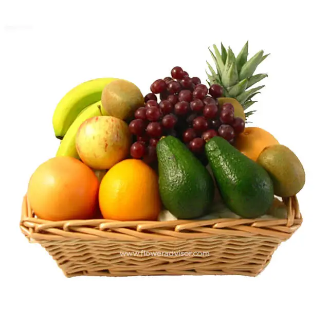 Simple Fruit Basket - Get Well Soon