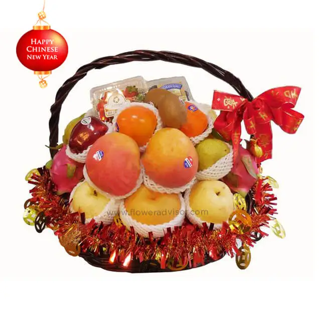 CNY 2021 - New Year Fruit Basket - Chinese New Year