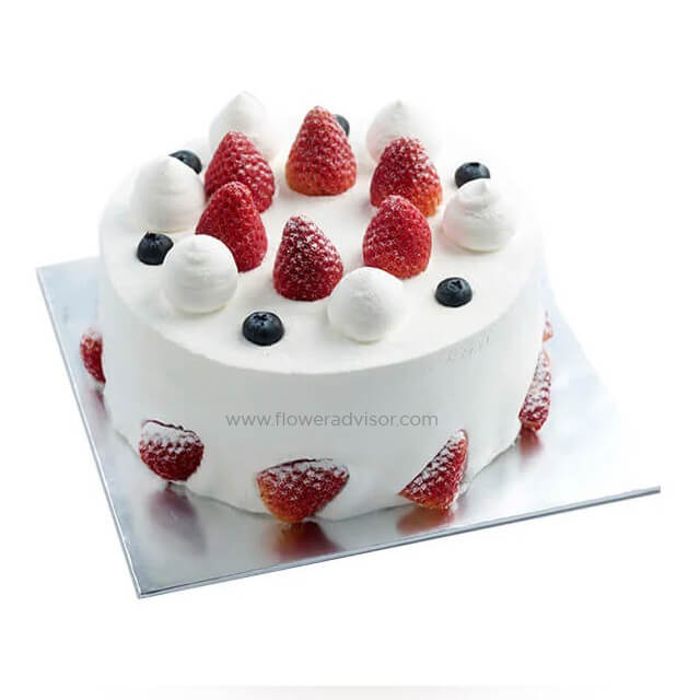 Strawberry Shortcake (0.5kg) - Birthday