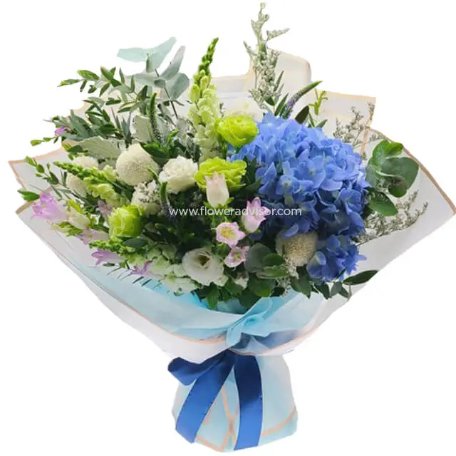 Blue Style - Hand Bouquets