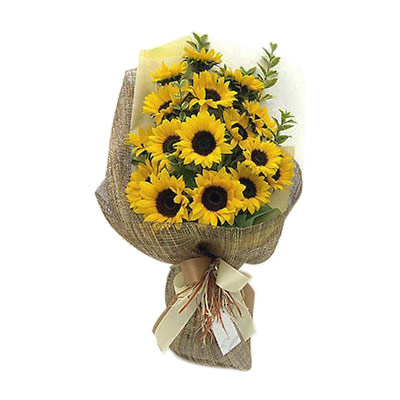 Bright Sunflowers Bouquet - Get Well Soon
