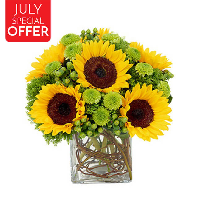 JSO - Sunflower Surprise - Table Flowers