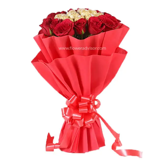 Chocolates and Roses Bouquet
