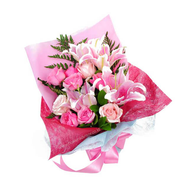 Bright Loves - Bright Pink Bouquet