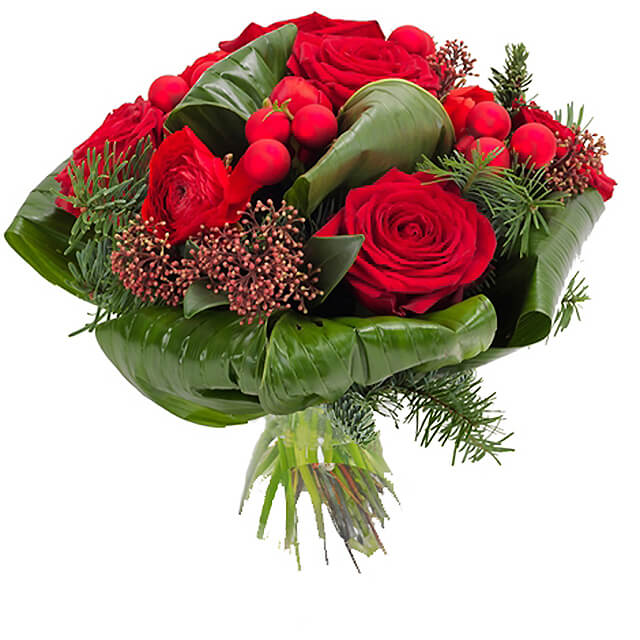 Christmas Roses Bouquet