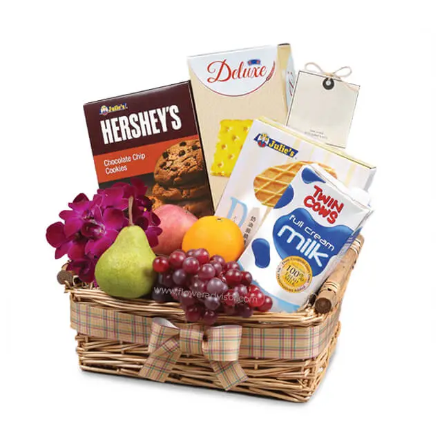 Healthy Snack Fruit Basket - Source Of Health