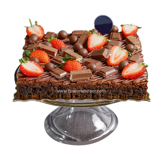 Brownie Celebration Cake