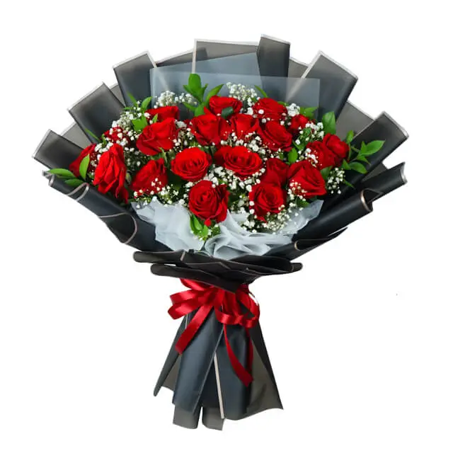 20 Red Rose Bouquet - Feeling  Vogue