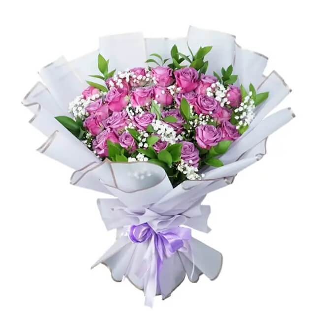 Wonder Queen Purple Rose - Mother's Day Bouquet 2024