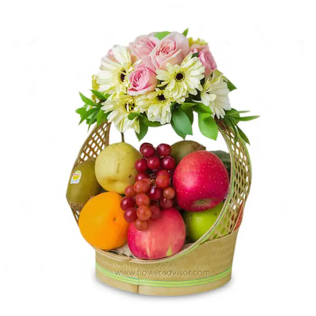 Elegant Fruit Basket - To My Sweetheart