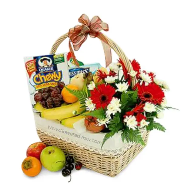 Classic Fruit Basket - Vibrant Treats