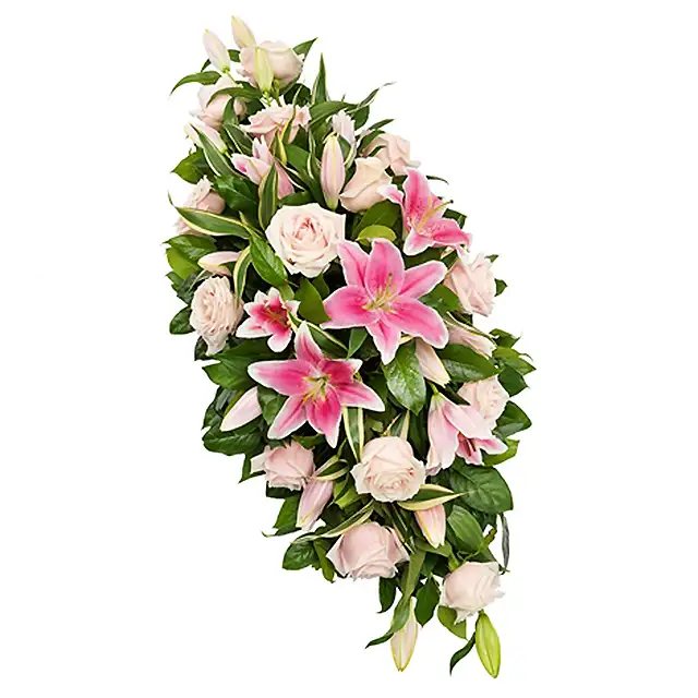 Funeral Arrangement in pink