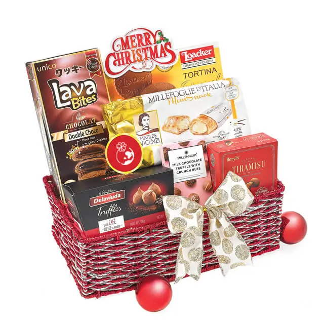 Choco Rush Christmas Gift Basket - Christmas 2023
