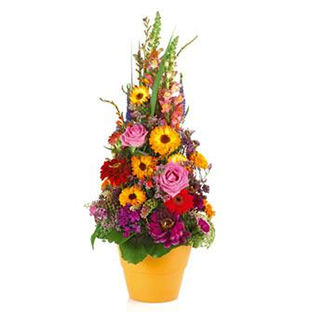 Tall flower arrangement - Birthday