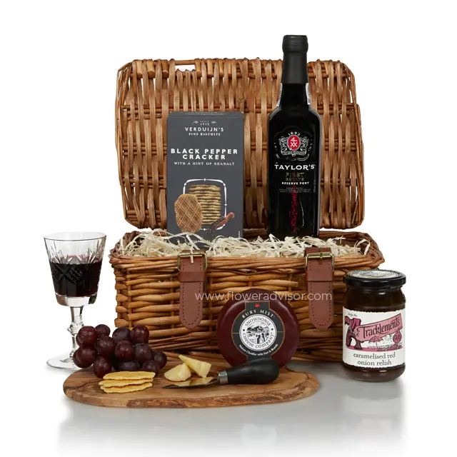 The Port & Cheese Hamper - Fathers Day