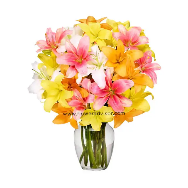 Stunning Lily Vase