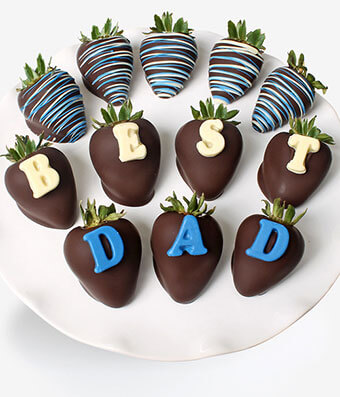 Cute Chocolate Covered Oreo Cookies - Fathers Day