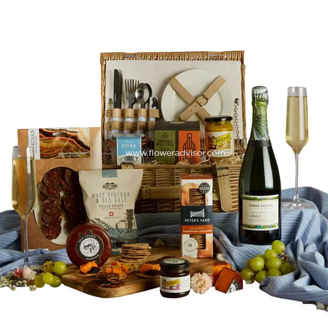 Best of British Picnic Hamper for Two - Thank You