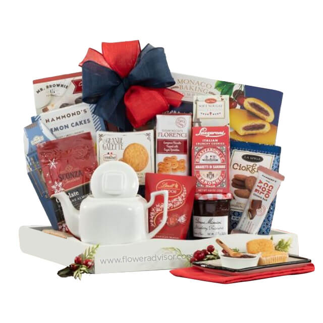 Holiday Tea and Snacks - Gourmet Hampers