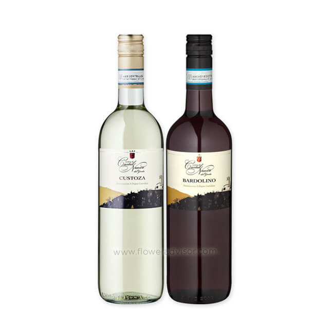 2 Bottle of Venetos Wine - Wine Gifts Basket