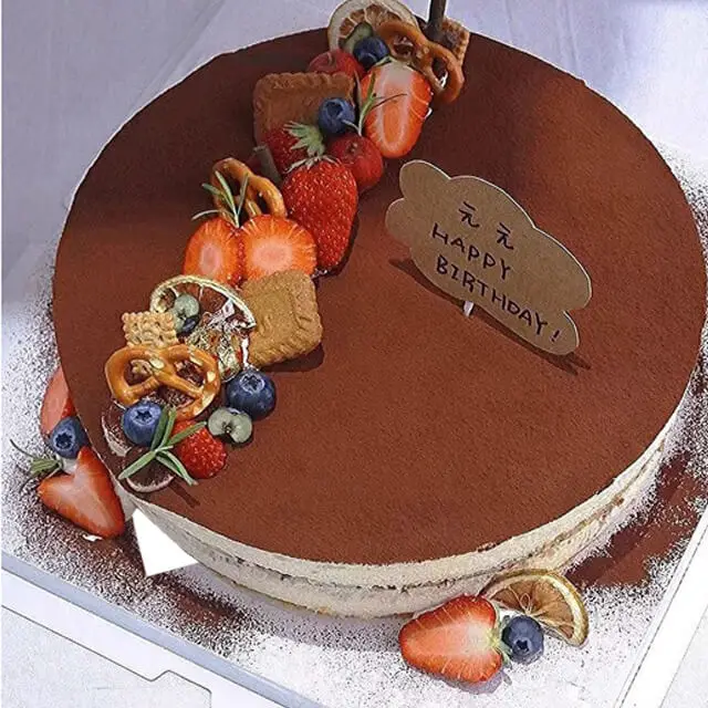 Tiramisu Berry Bliss Birthday Cake - Birthday